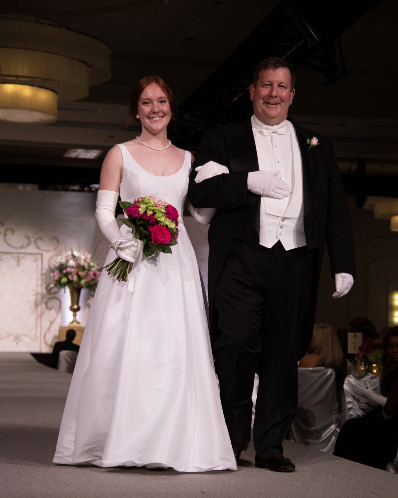 Miss Margaret Kathryn Mooney, with Dr. Thomas Francis Mooney III